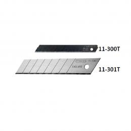 SKI - สกี จำหน่ายสินค้าหลากหลาย และคุณภาพดี | STANLEY #11-300T-22 ใบมีดคัตเตอร์ ใบกว้าง3/8นิ้ว หนา 0.45mm (10ใบ/แผง) (Exthai)